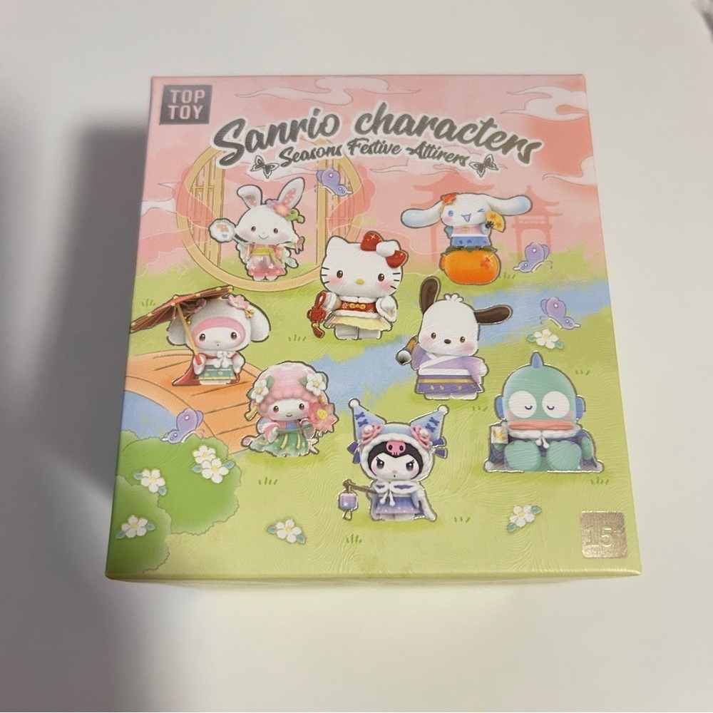 Top Toy Sanrio Pastel Characters Seasons Festive Attirers Hello Kitty Blind Box